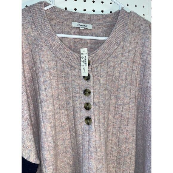 Striped Bowden Henley Sweater in Coziest Yarn - Picture 3 of 6